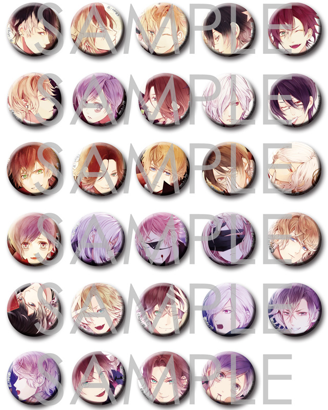 DIABOLIK LOVERS 福袋2021 逆巻カナト 等身 福袋 缶バッジ DIABOLIK