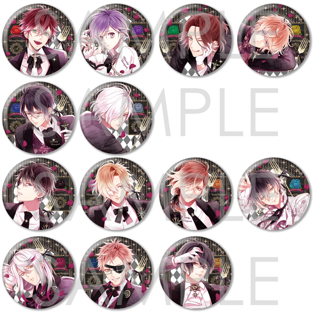 日*4様 ディアラバ 無神コウ ビッグ缶バッジ DIABOLIK LOVERS 無神コウ