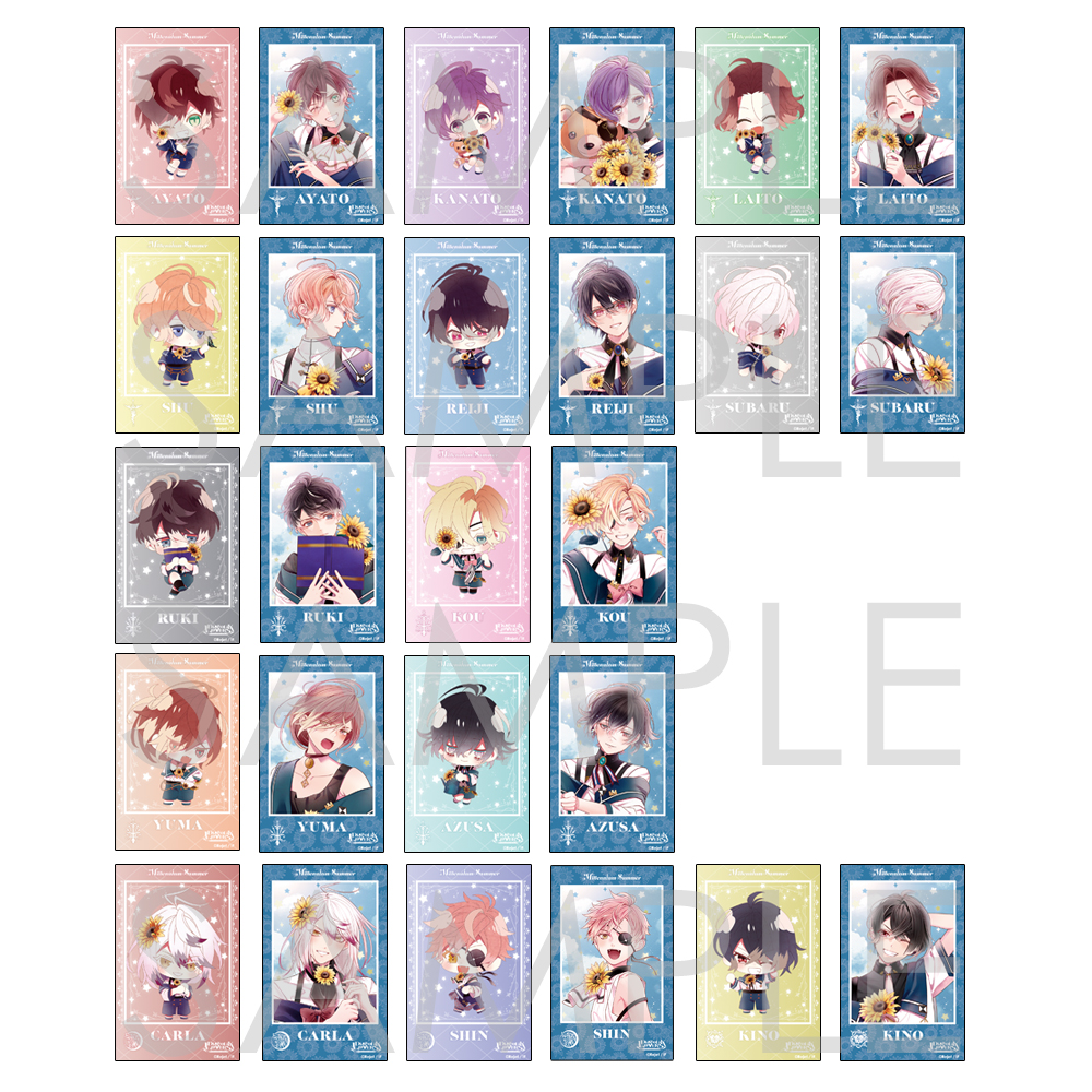 DIABOLIK LOVERS MILLENNIUM SUMMER ポラ風ラメカード | 乙女向け通販