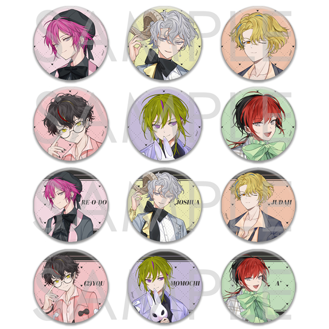 ▷▶︎▷ディアヴォーカリスト ジュダ リジェフェス限定缶バッジ