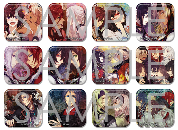 剣が君 九十九丸 夜長月の舞 缶バッジ ホロ 受注生産】