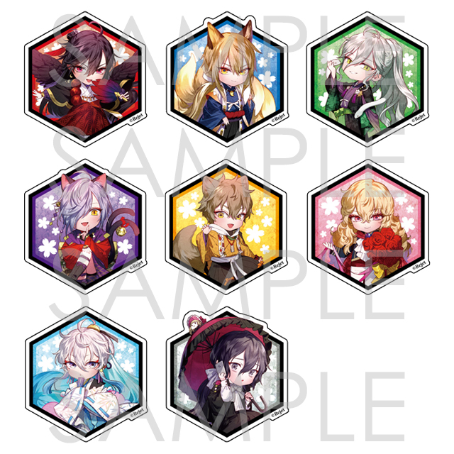 幽幻ロマンチカ アラハギ アクリルネームプレート 幽幻ロマンチカ