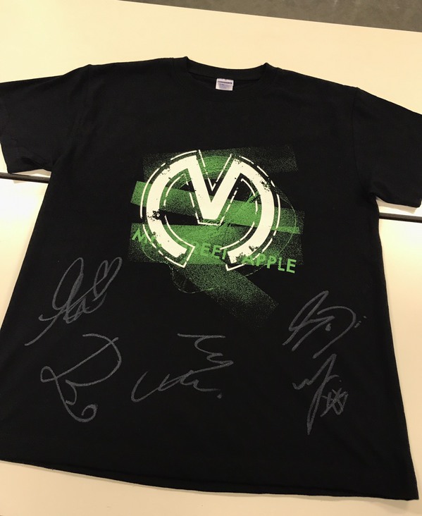 Mrs.Green Apple メンバー5人サイン入りライブ会場限定Tシャツ Mrs