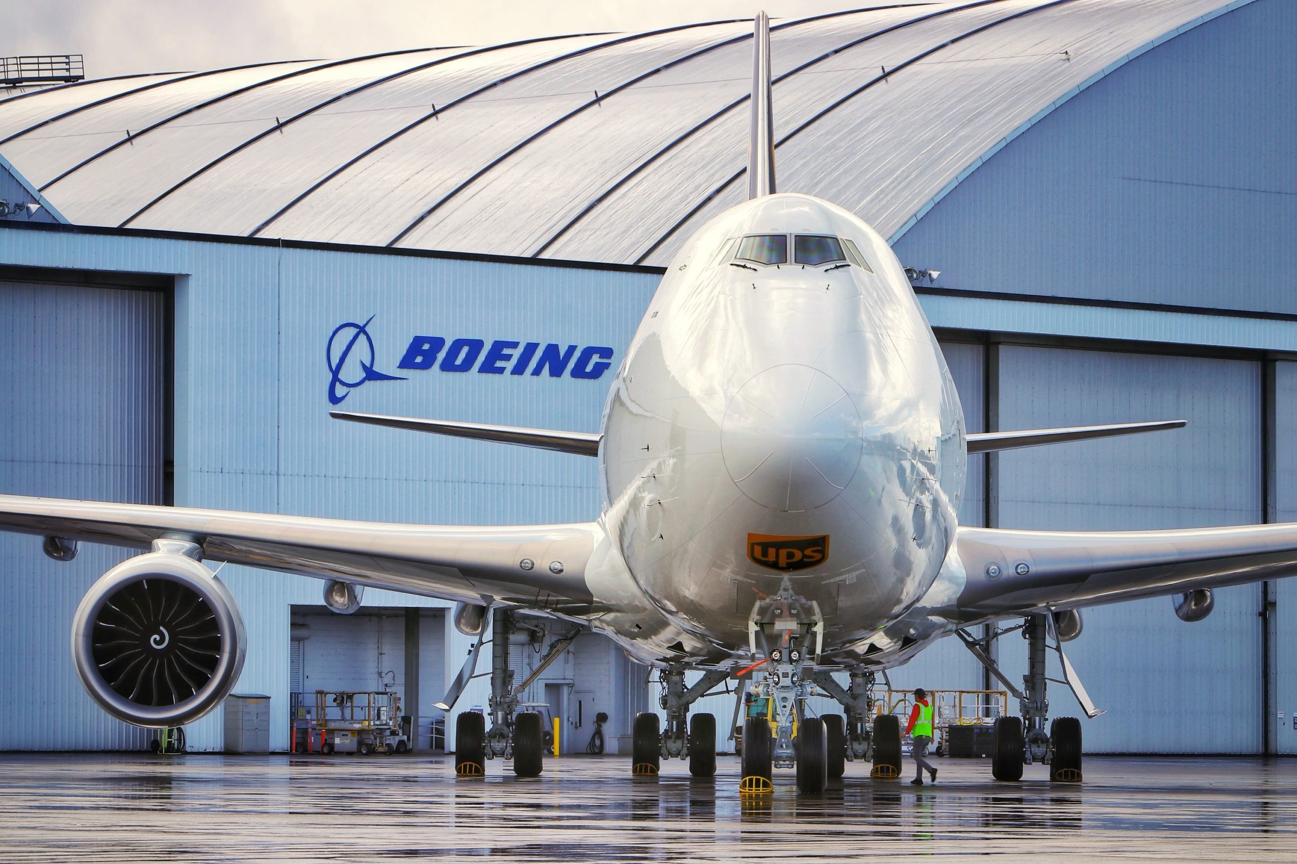 レア】UPS 貨物機模型 B747-F P レア】UPS 貨物機模型 B747-F P