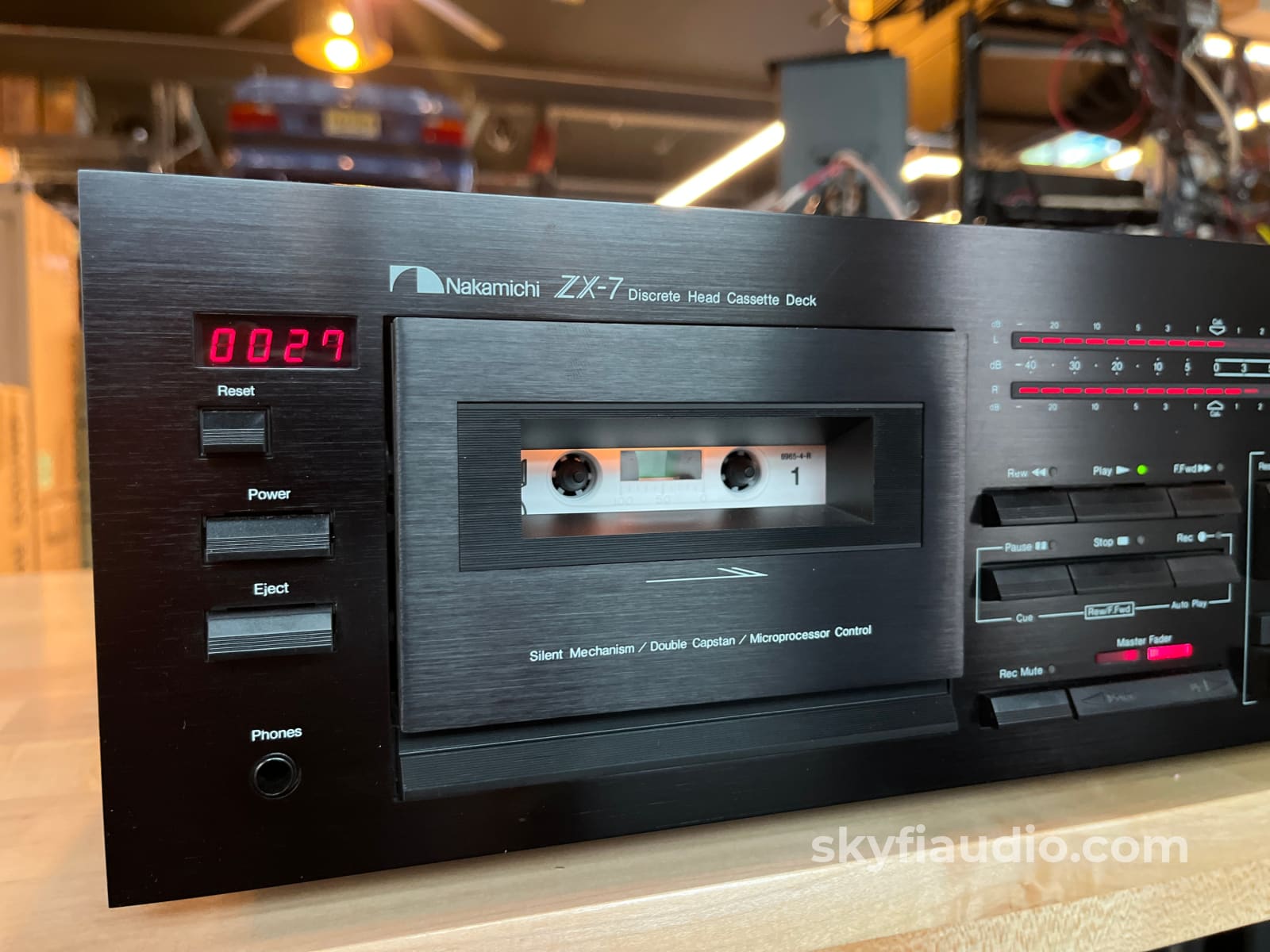 Nakamichi ZX-7 Cassette Deck - Overhauled in 2022 by Willie Hermann Se