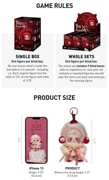 SKULPANDA You Found Me! セット ラブブ セット Skullpanda - You