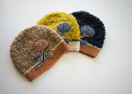 美品 mina perhonen wolf&flower ニットキャップ 【公式通販】