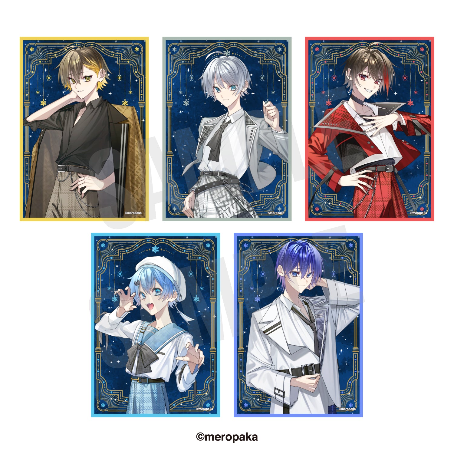 めろんぱーかー3月ブロマイド全員L判