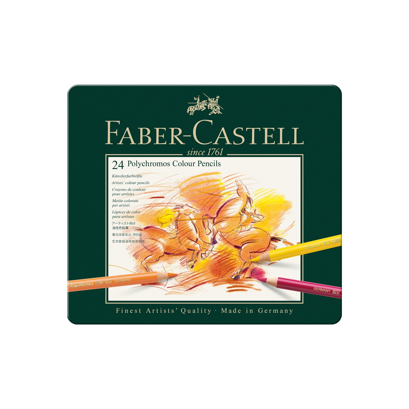 Polychromos 色鉛筆24色 – ファーバーカステル公式オンラインストア