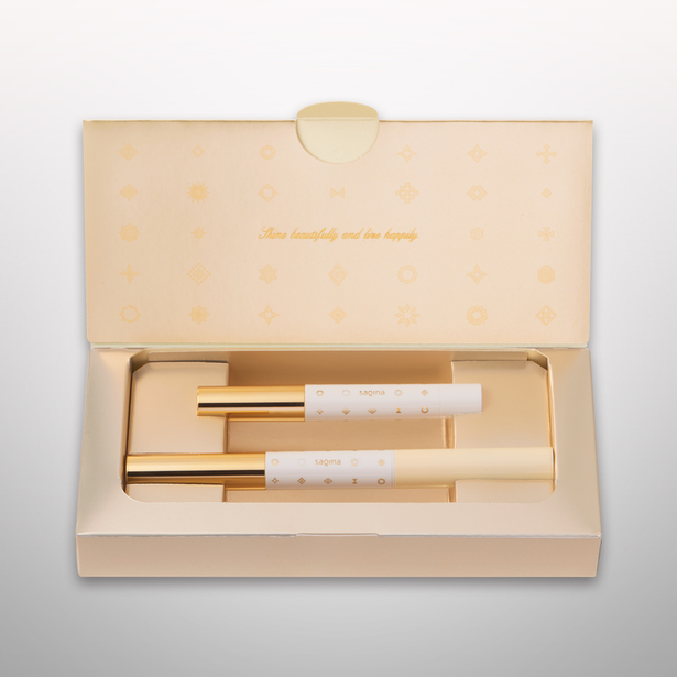 シロツメクサ】サキナ モイスチャーサーバー & 乳液セット サキナ