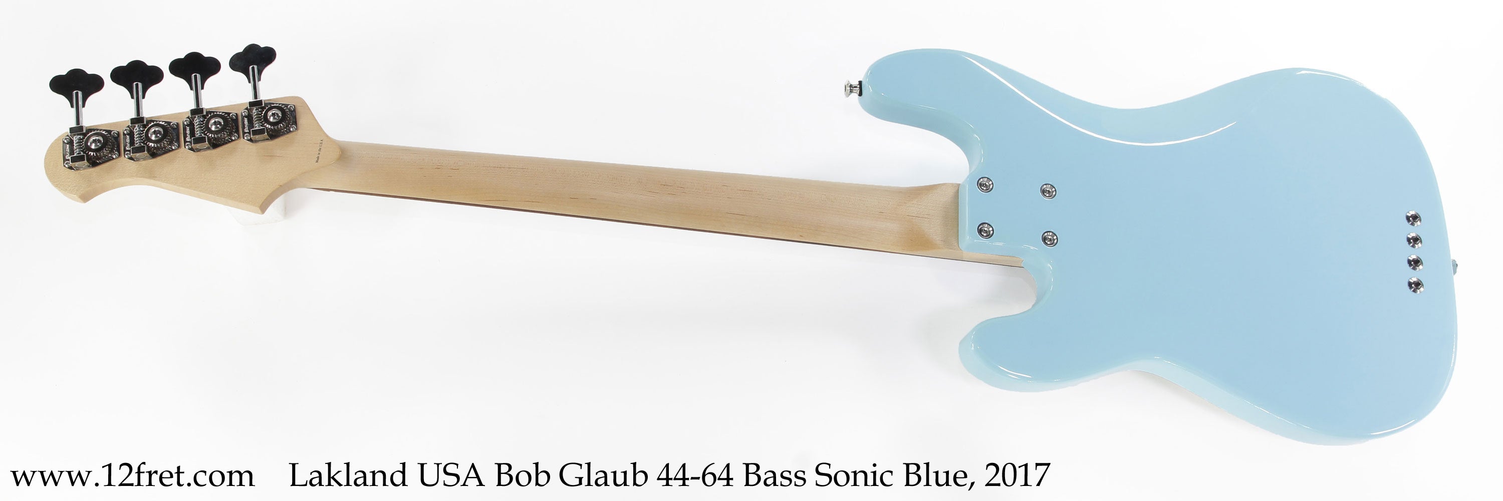 Lakland USA Bob Glaub 44-64 Bass Guitar Sonic Blue, 2017 - The