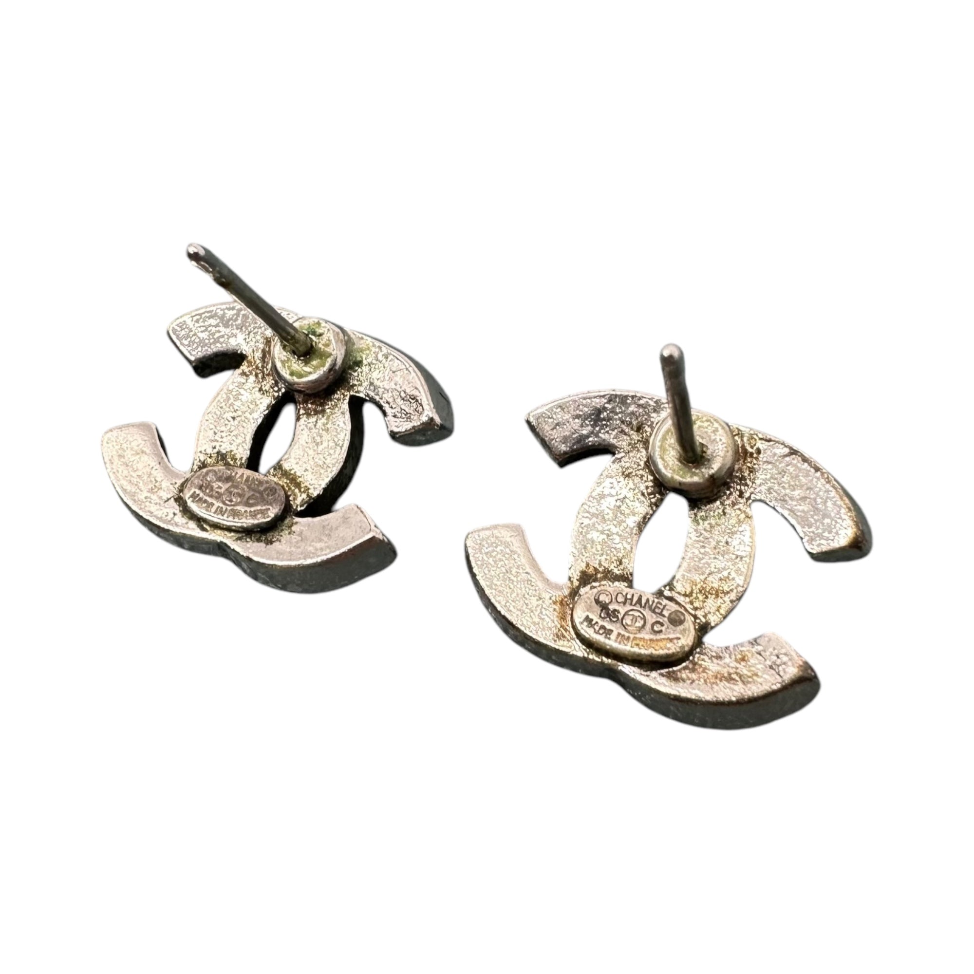 CHANEL ココマーク ピアス CHANEL(シャネル) Rhinestone Coco Mark