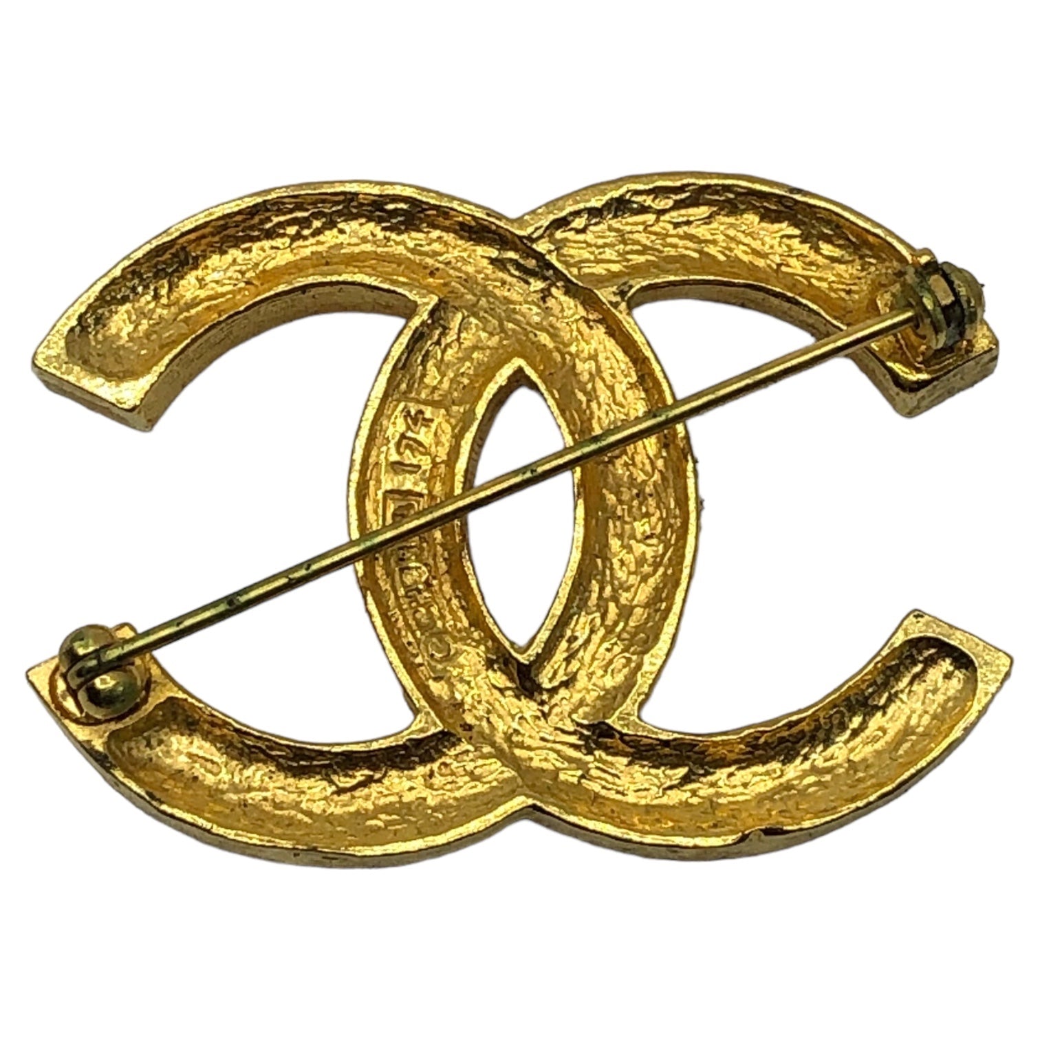 CHANEL(シャネル) Coco mark rhinestone brooch ココマーク ライン