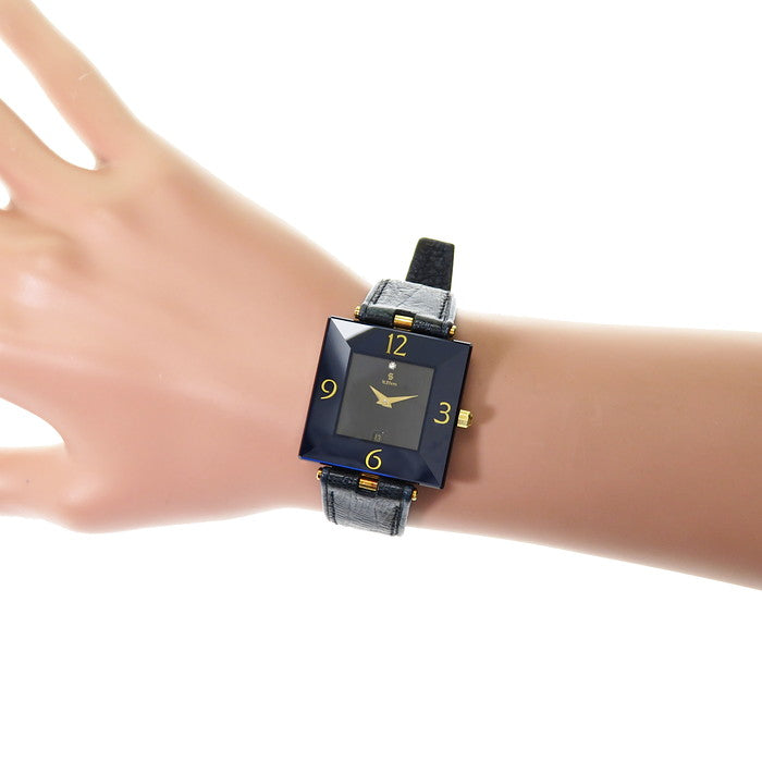 H.Stern/エイチスターン 腕時計 K18ゴールド/ダイヤモンド/リザード革