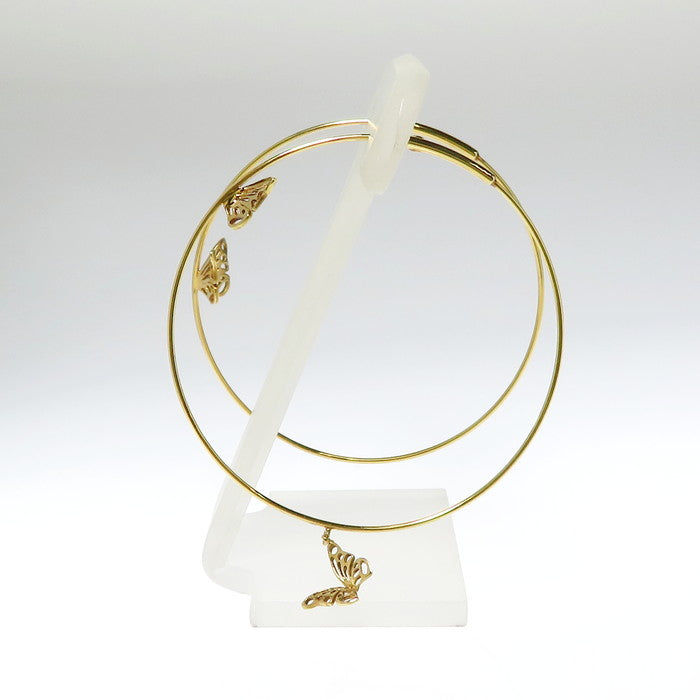 STAR JEWELRY/スタージュエリー】 バタフライ/蝶 フープ