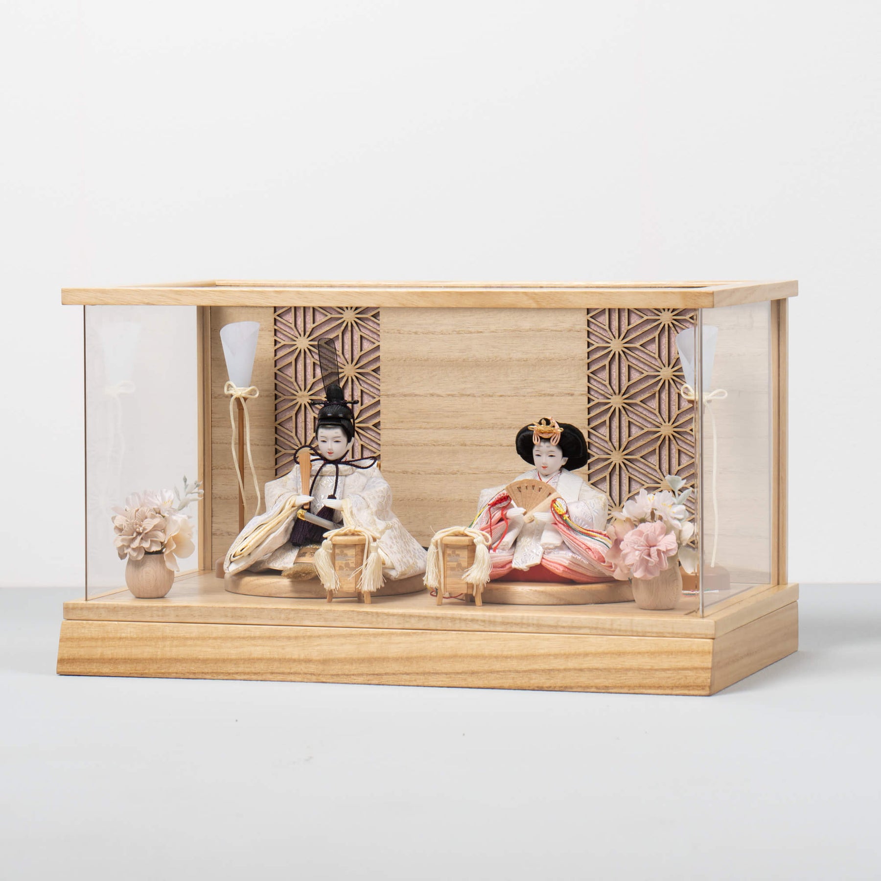 市松人形 吉徳大光 ディスプレイケース付き 2025年最新】吉徳大光 市松人形