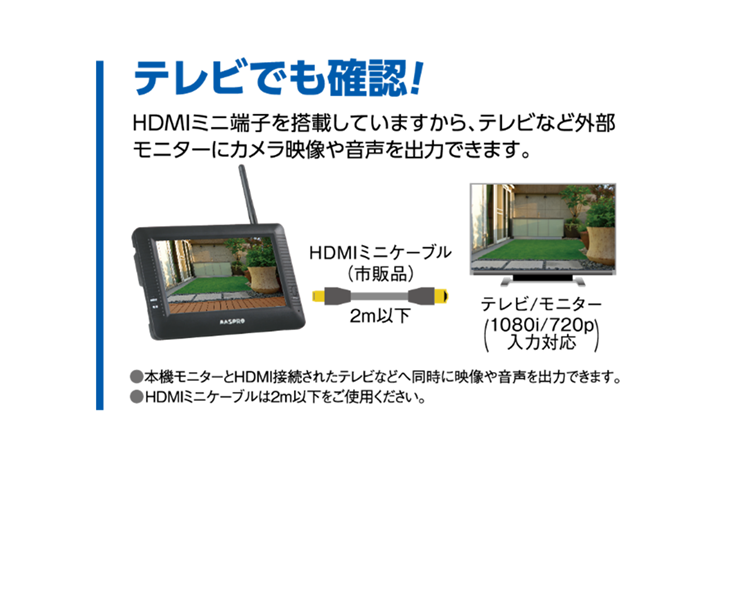 WC3A10ML(10インチモニター モニター：ブラック、カメラ：ホワイト