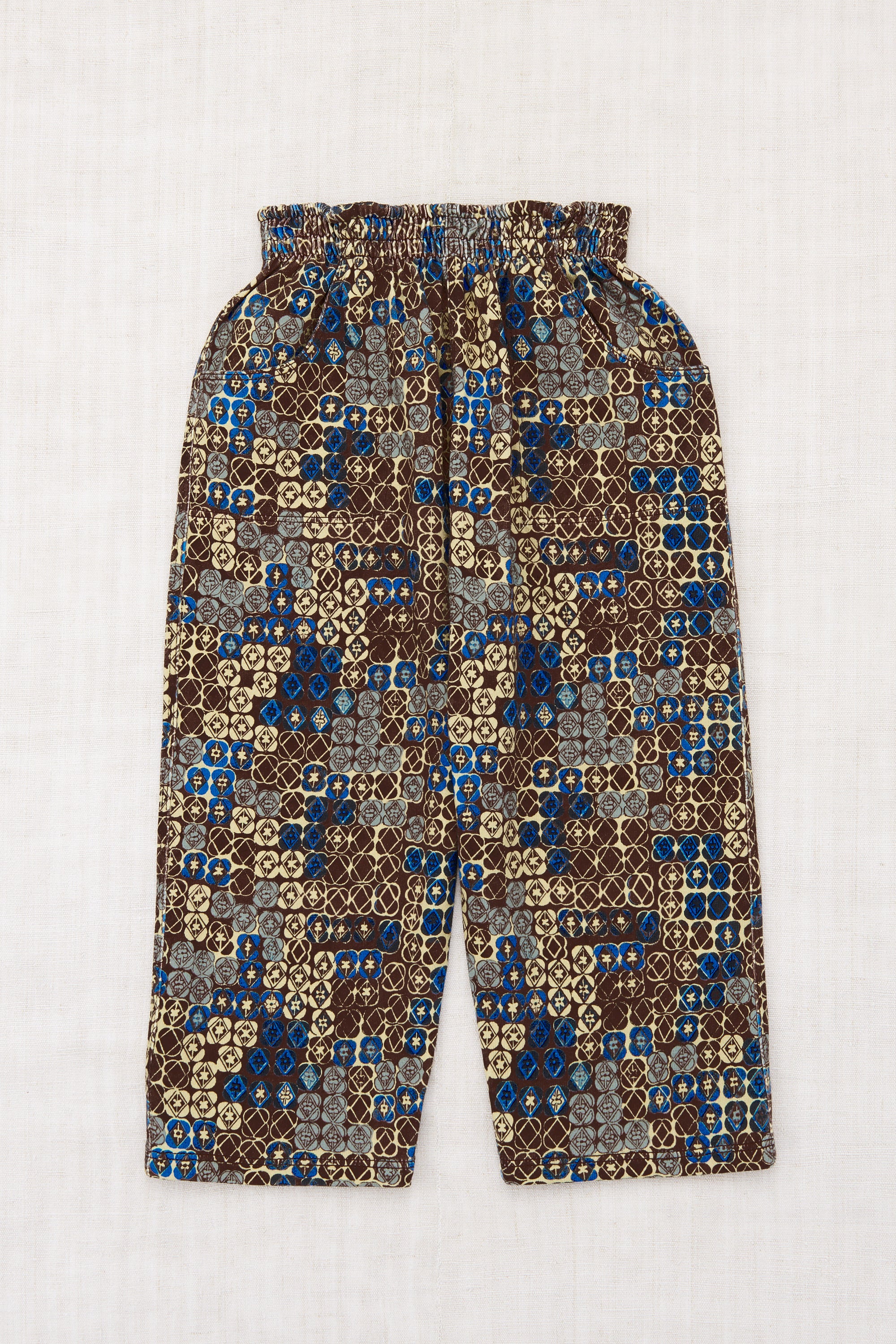 Misha&Puff】 lattice camp pants 8y misha&puff Camp Pant in Buff