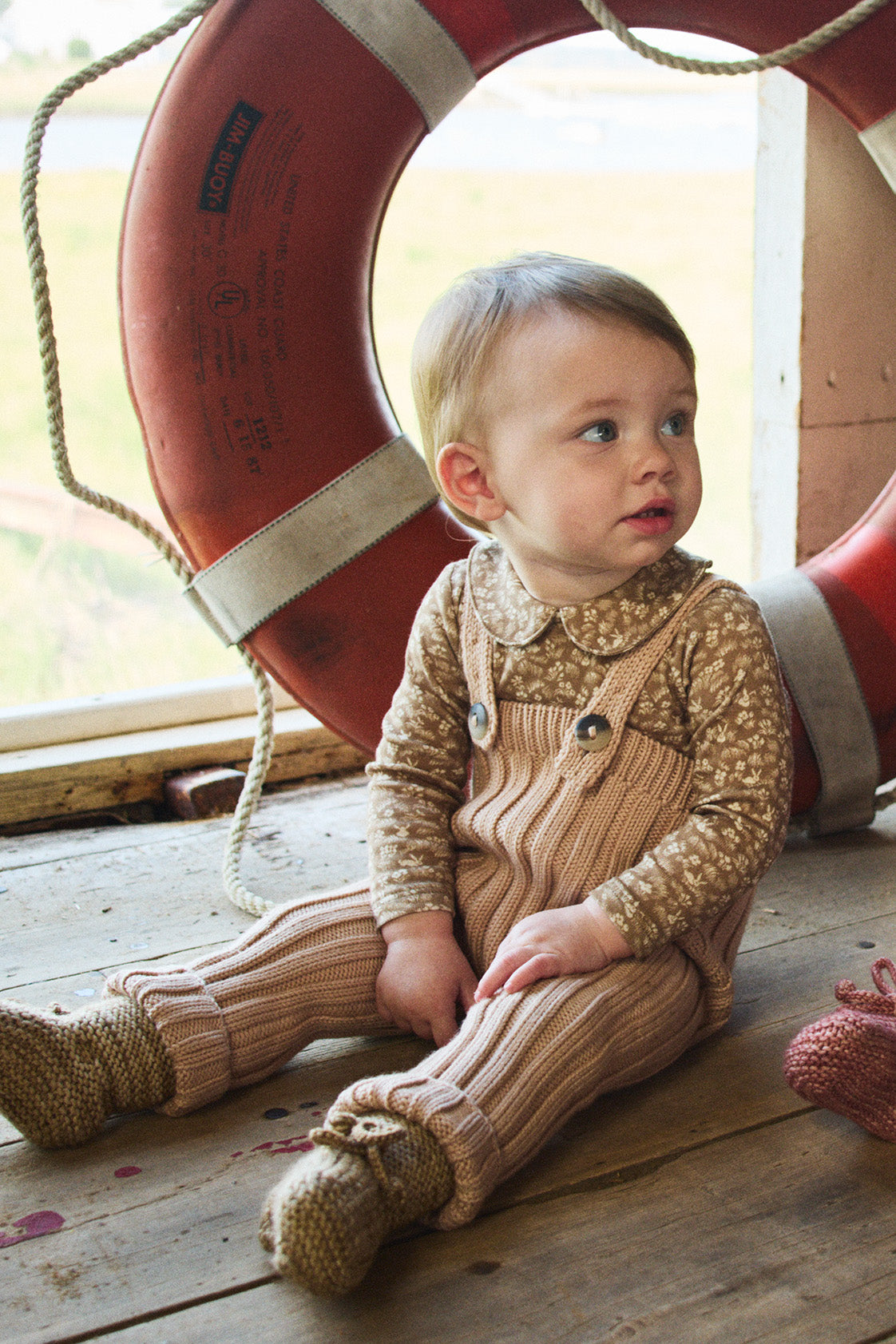 misha＆puff ロンギース patina 12-18m Baby Rib Longies – Misha