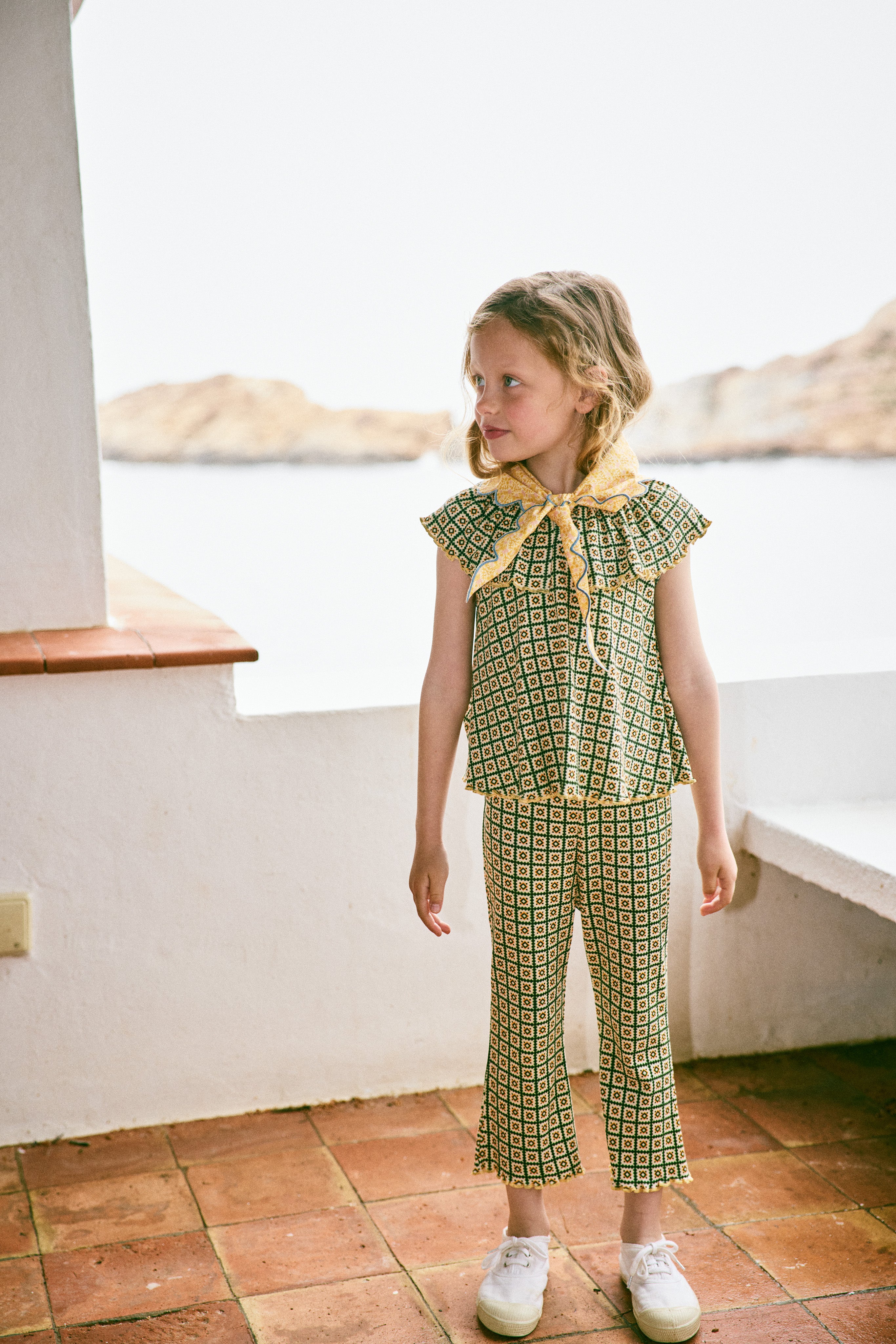 ボトムス・スパッツ misha&puff Lizzie Pant 5y misha & puff 5y 上下