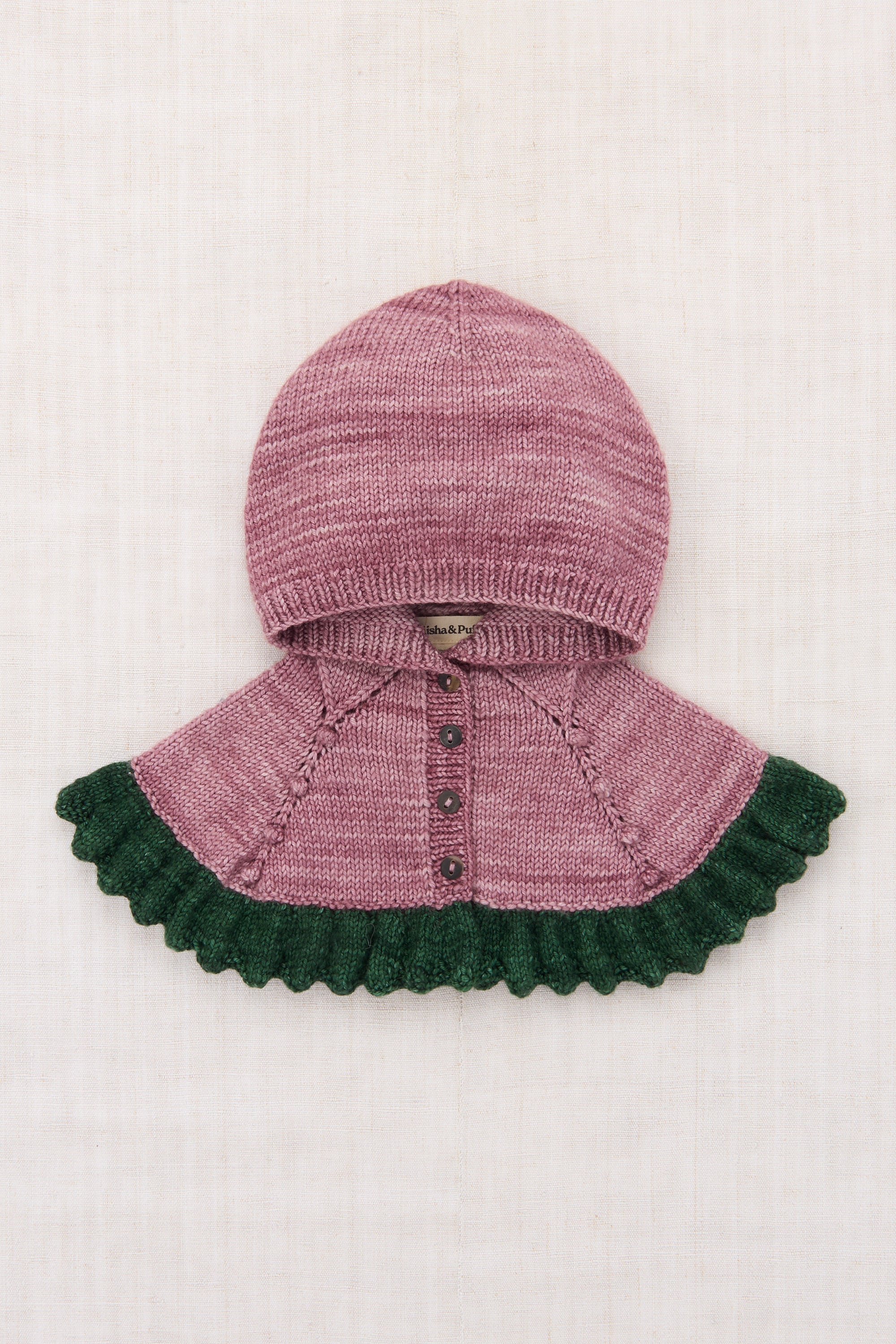 Ruffle Capelet – Misha & Puff