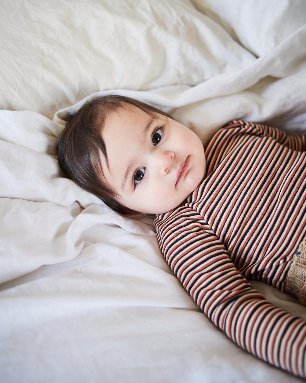 MISHA&PUFF Layette Pima Lap Tee 12-18m