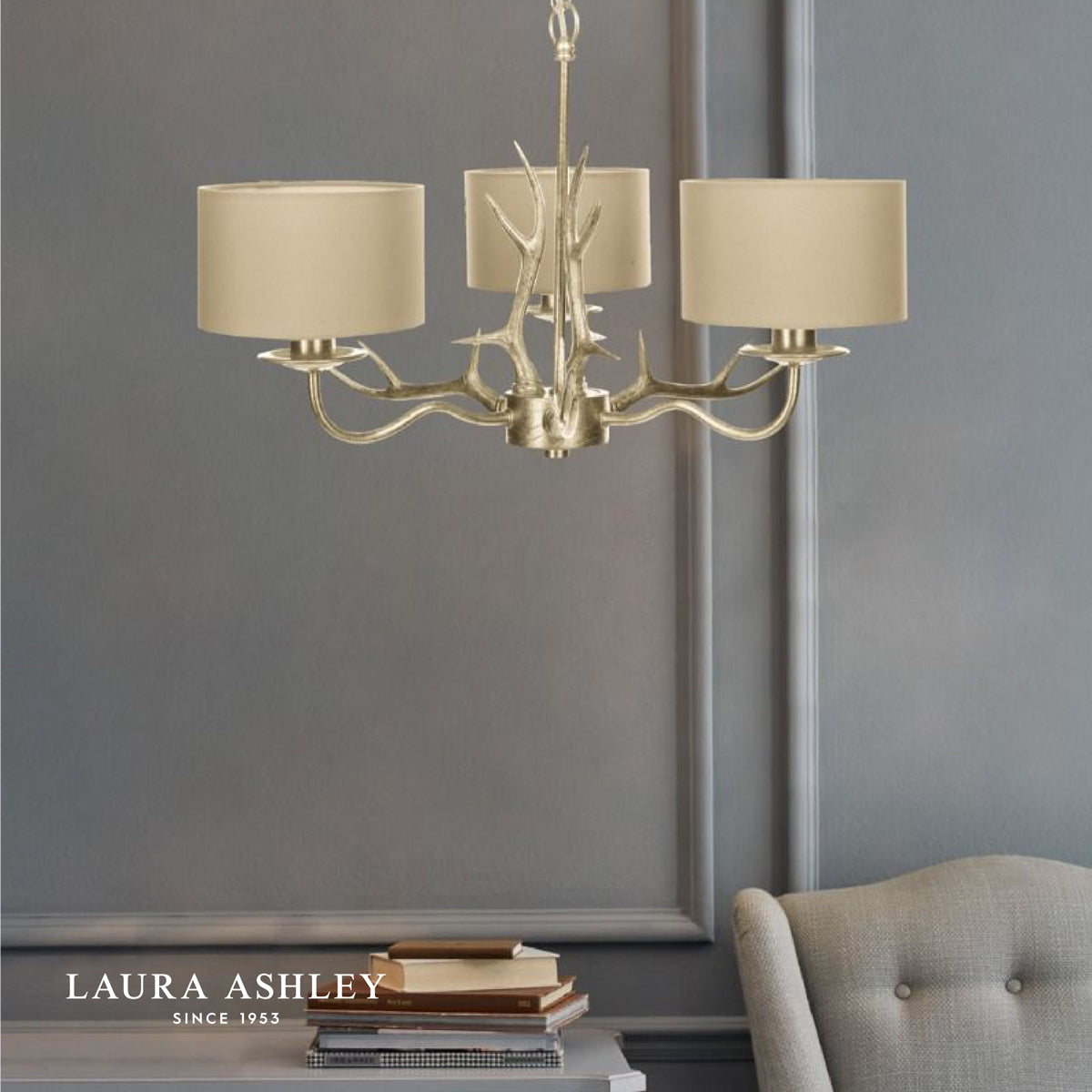 イギリス直輸入：ローラアシュレイランプシェード モビール 新品