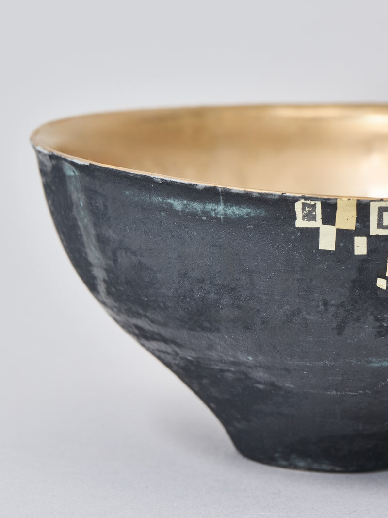 高橋朋子 《銹刻彩酒盃 玄の月》（T9） – Numero CLOSET