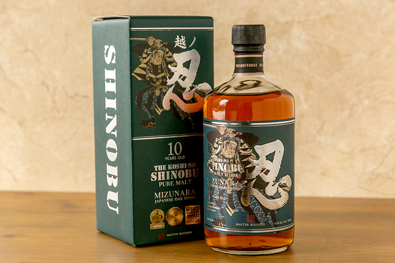 新潟直送計画】越ノ忍 ピュアモルトウイスキー10年 – 新潟麦酒 株式会社