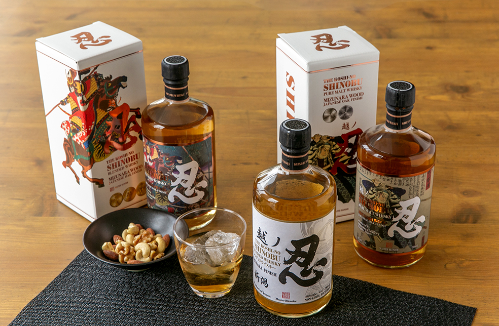 新潟直送計画】越ノ忍ウイスキー 飲み比べセット – 新潟麦酒 株式会社