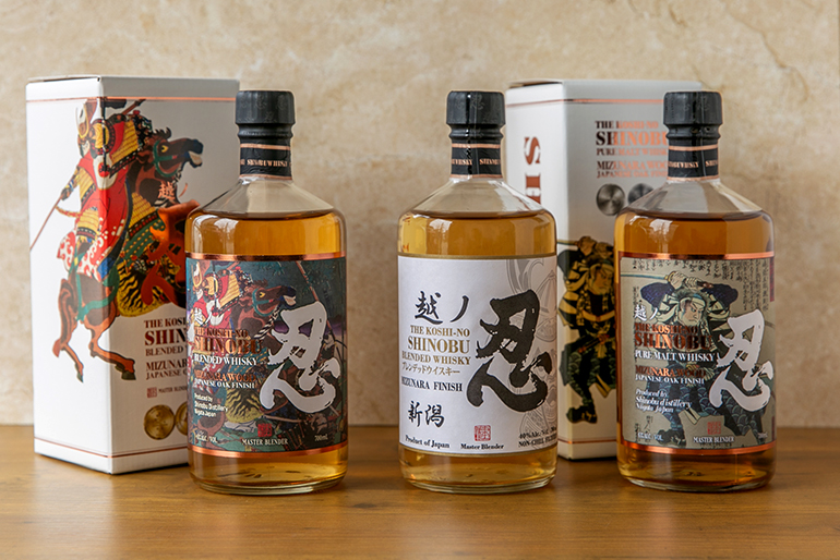 新潟直送計画】越ノ忍ウイスキー 飲み比べセット – 新潟麦酒 株式会社