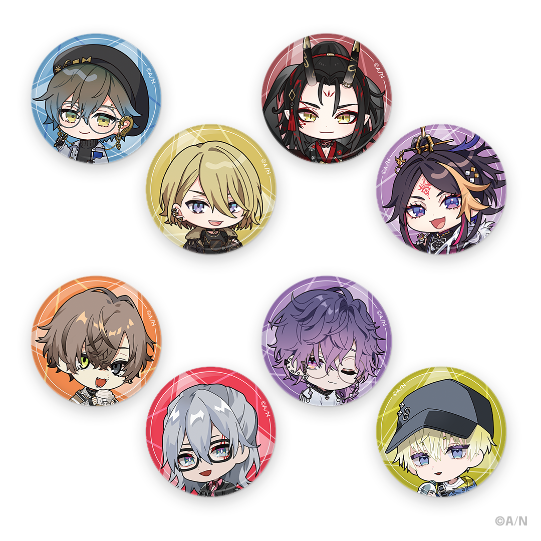 Luxiem＆Noctyx Chibi-Style】ランダムミニ缶バッジ｜にじさんじ