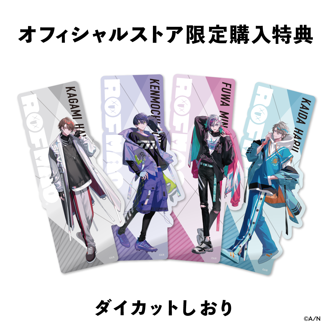 ROF-MAO】ランダム缶バッジ｜にじさんじオフィシャルストア