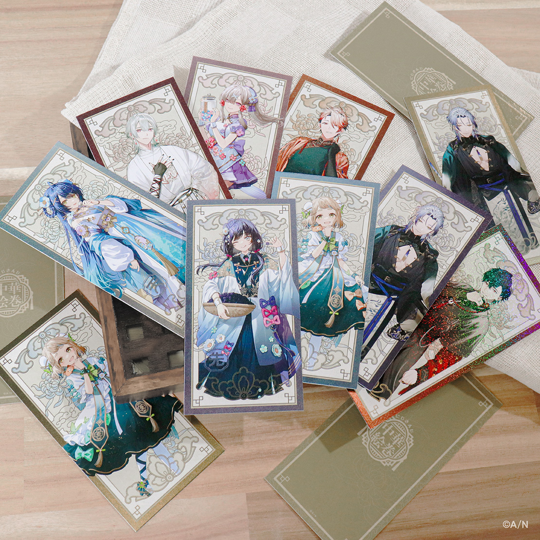 にじさんじ 中華絵巻】ランダム絵巻風カード｜にじさんじオフィシャル