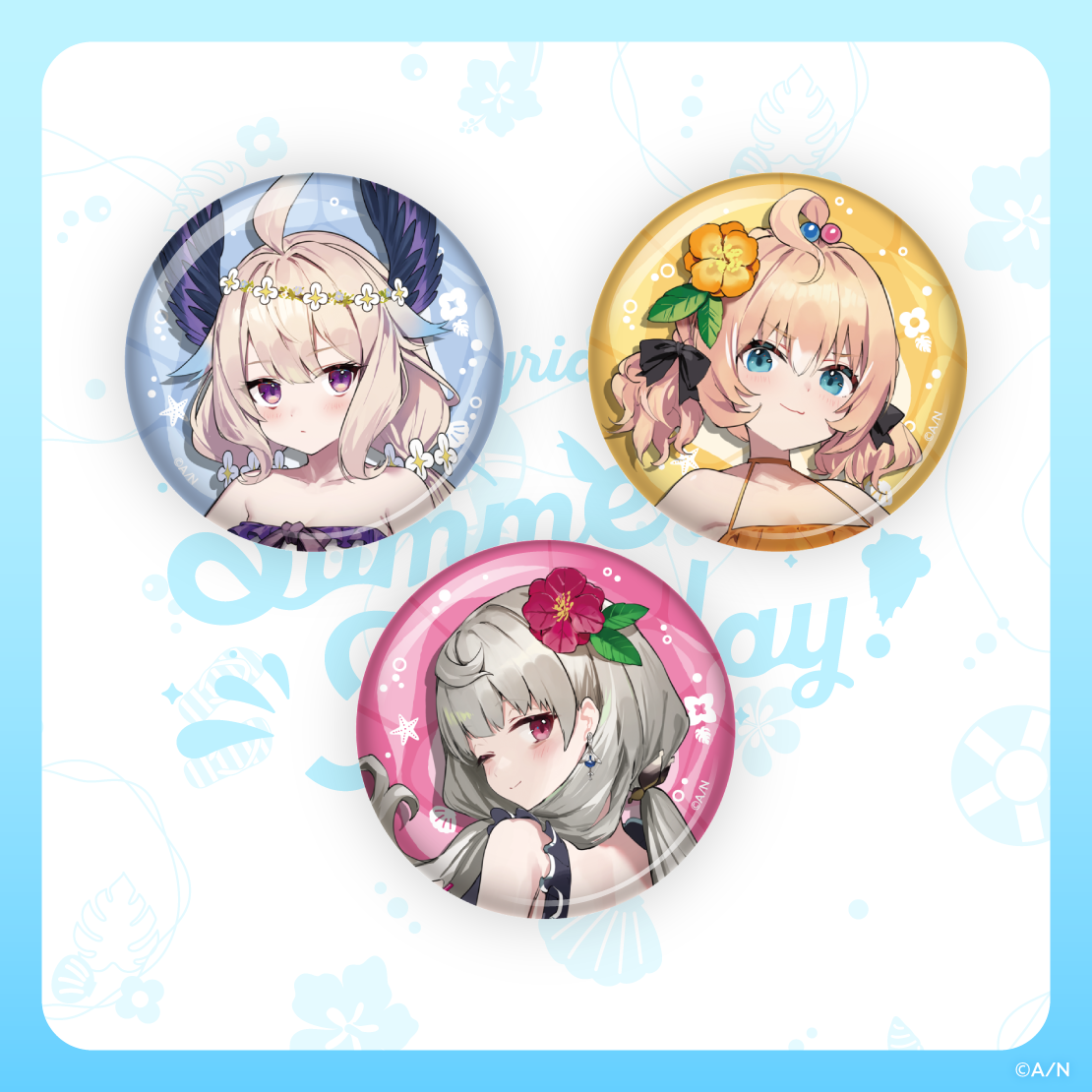 にしき Summer ver. すにすて 缶バッジ 13点 にしき Summer ver. すに