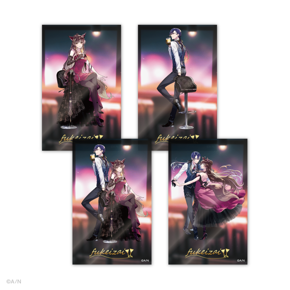 オリジナルグッズ】フ景罪 チェキ風クリアカード｜にじさんじ