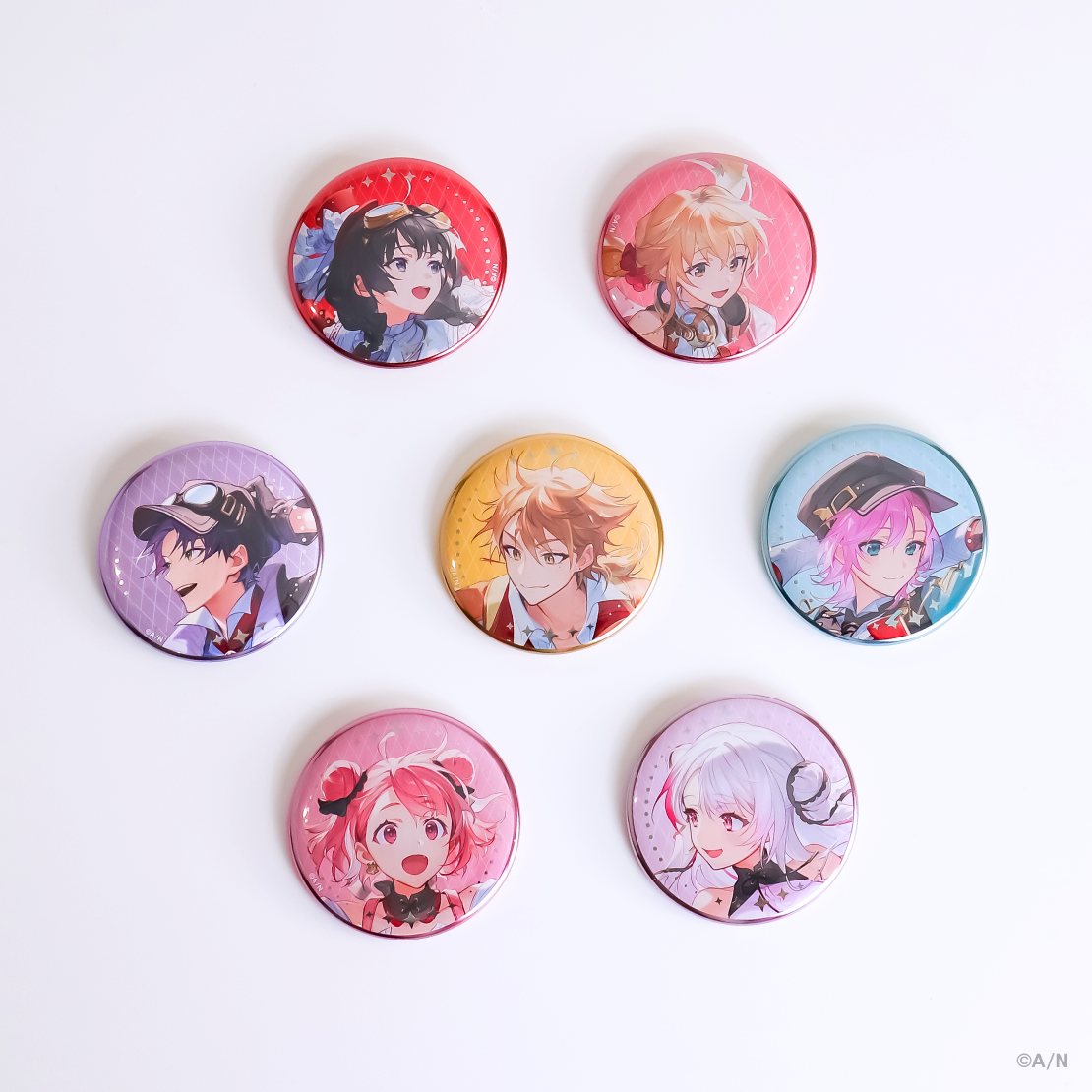 にじさんじ 2時だとか 缶バッジ 全種類あり 30個 2時だとか 1st LIVE