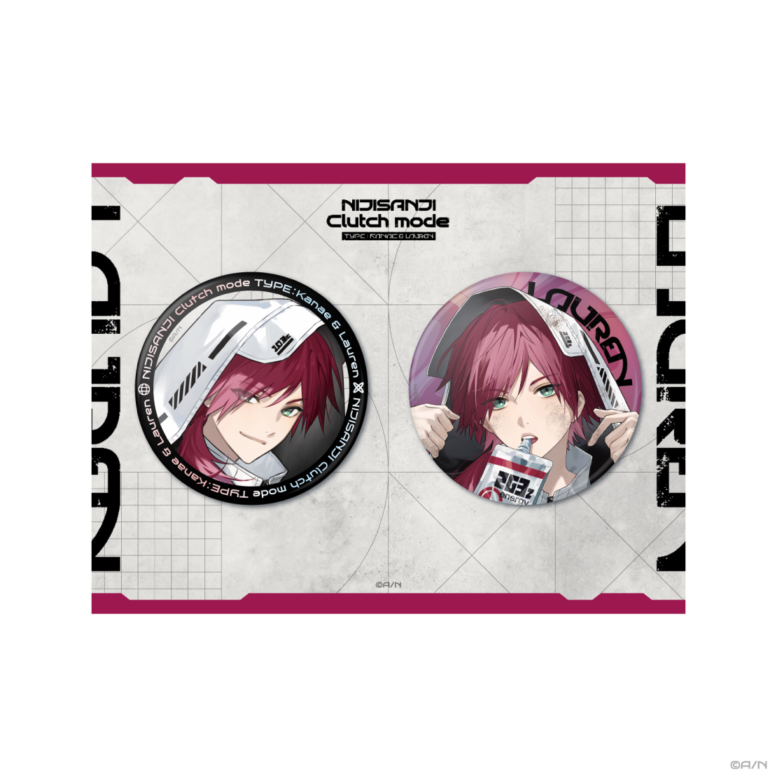 ローレン・イロアス art 缶バッジ 74個 にじさんじ ローレン・イロアス