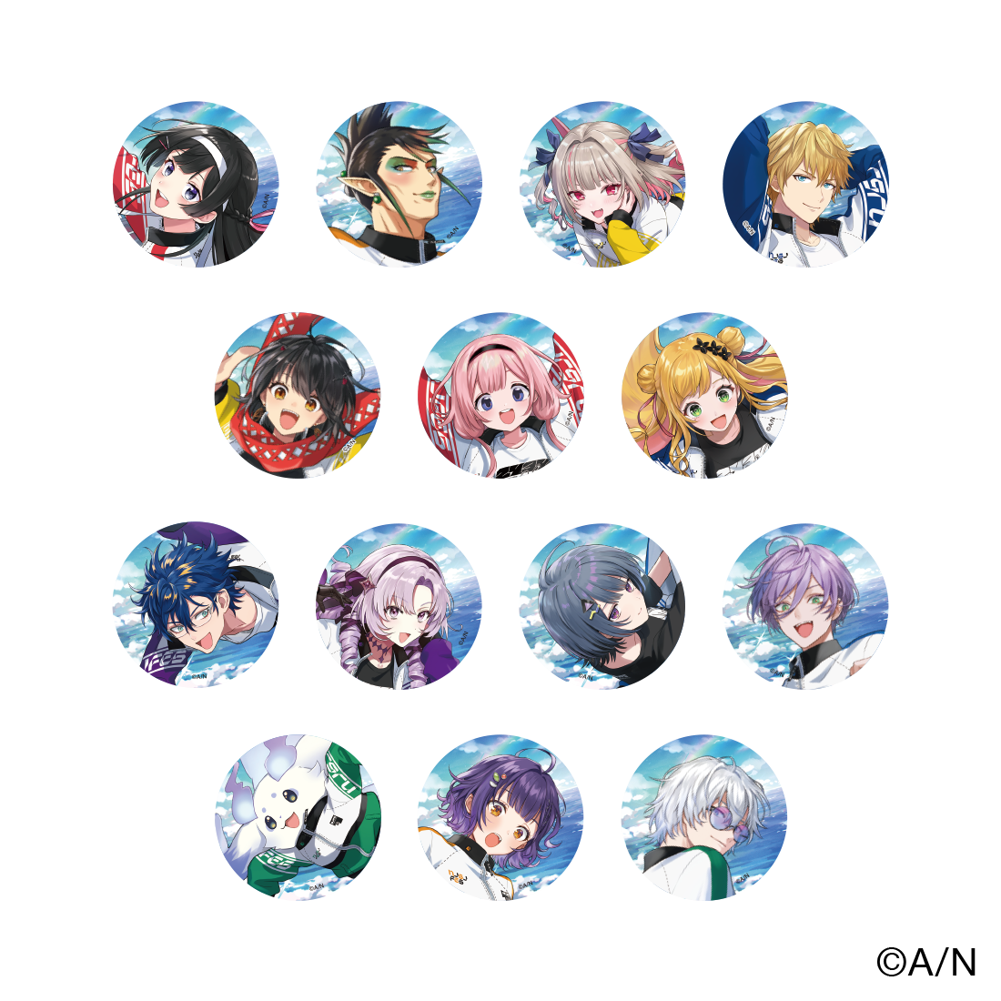 にじフェス2026】ランダム缶バッジ｜にじさんじオフィシャルストア