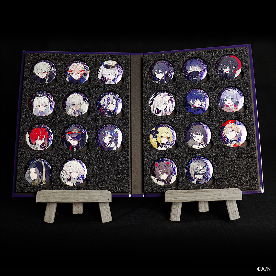 にじさんじ タロット 缶バッジ ましろ爻 74個 にじさんじタロット】