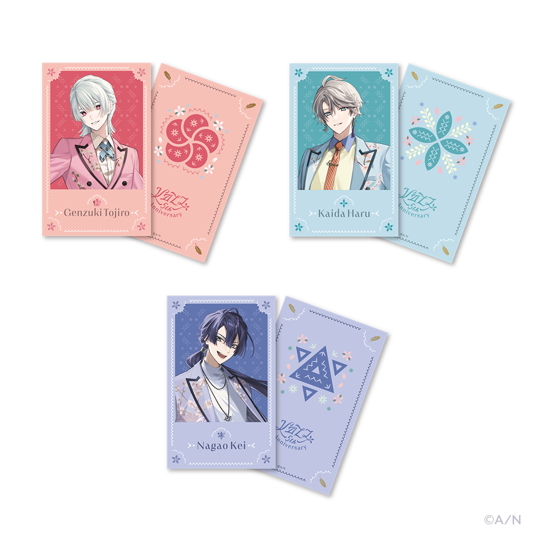 VΔLZ 5th Anniversary】ランダムチェキ風カード｜にじさんじ