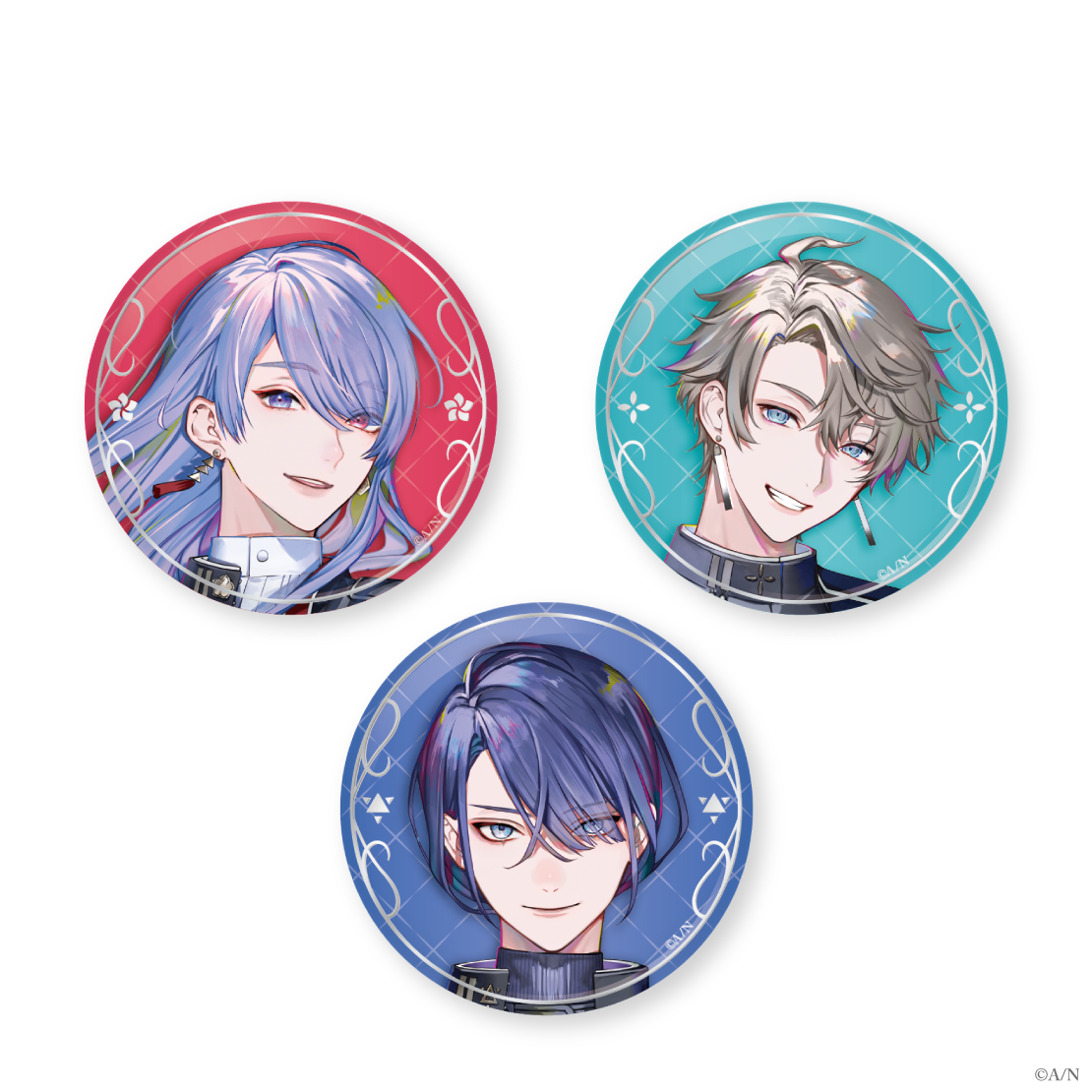 弦月 缶バッジ 弦月藤士郎｜にじさんじオフィシャルストア