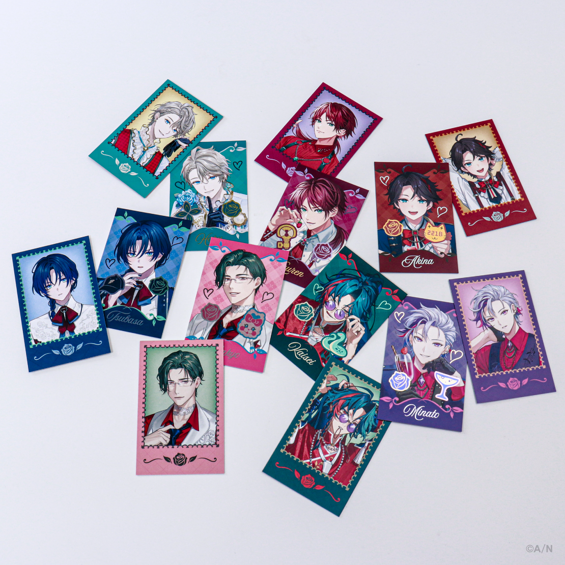 Rose Valentine】ランダムチェキ風カード｜にじさんじオフィシャルストア