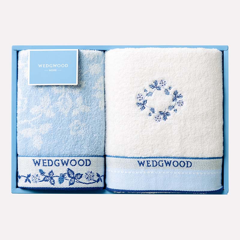 ウェッジウッド フェイスタオル1枚ウォッシュタオル1枚セット （タオル