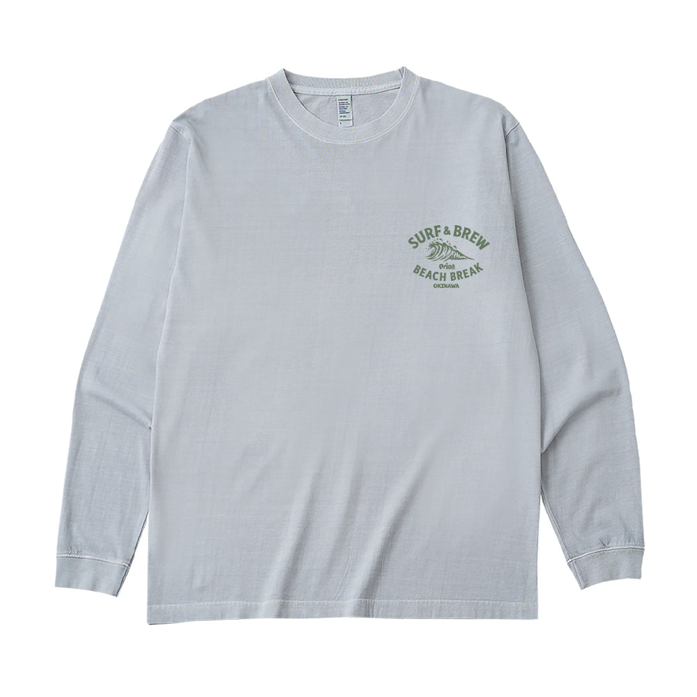 ロングスリーブTシャツ SURF&BREW カラー グレー GRAY オリオン