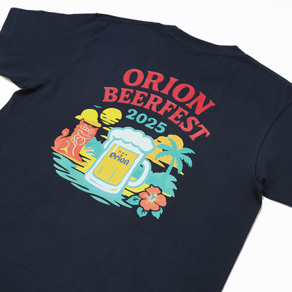 オリオンビアフェスト2025限定Tシャツ（カラー：ネイビー