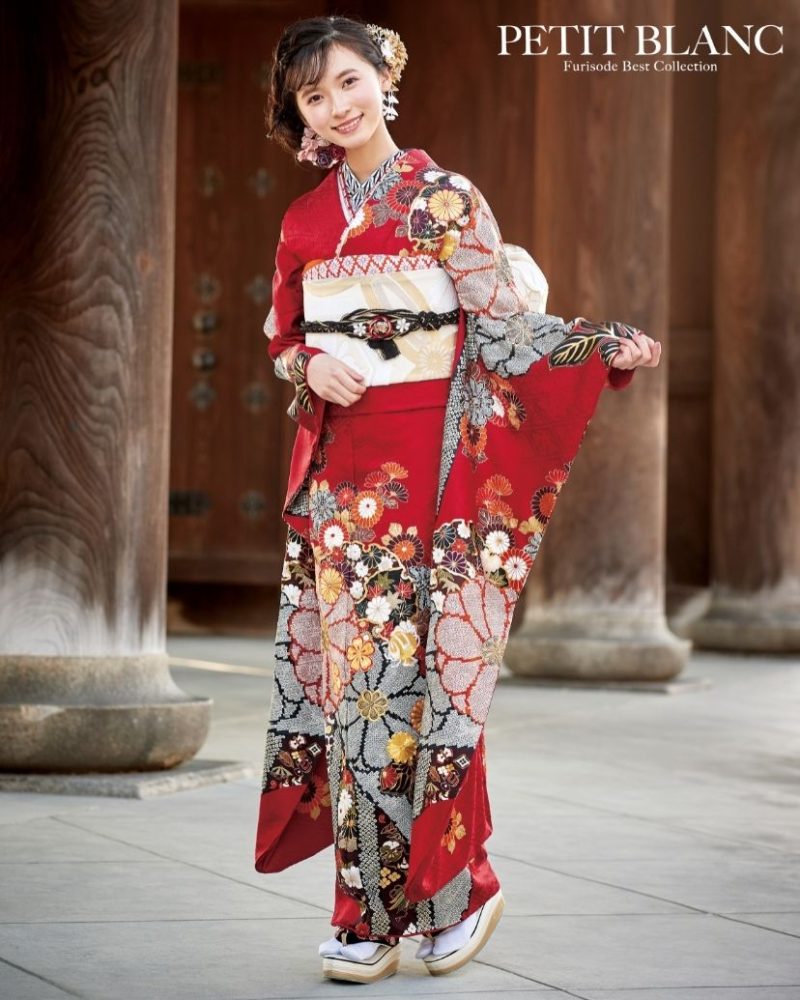 振袖フルセット 青系 成人式 結婚式 お祝い 金駒刺繍 豪華 振袖 フル