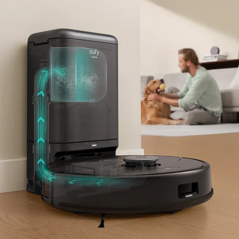 Anker Eufy Clean X8 Pro Robot Vacuum with Self Empty Station Black