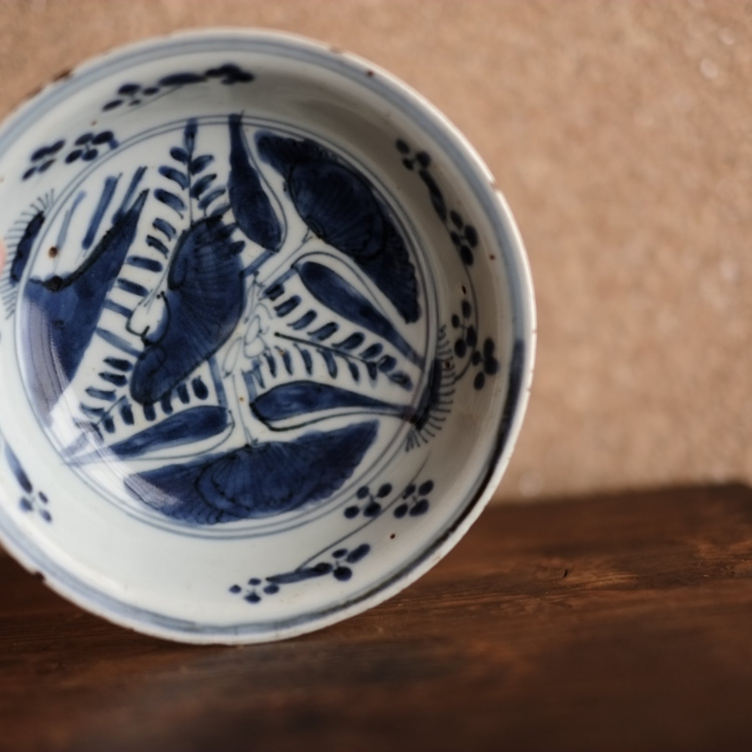 中国古美術 大清光緒年製 青花纏枝蓮文皿 染付 Amazon.co.jp: 中国古