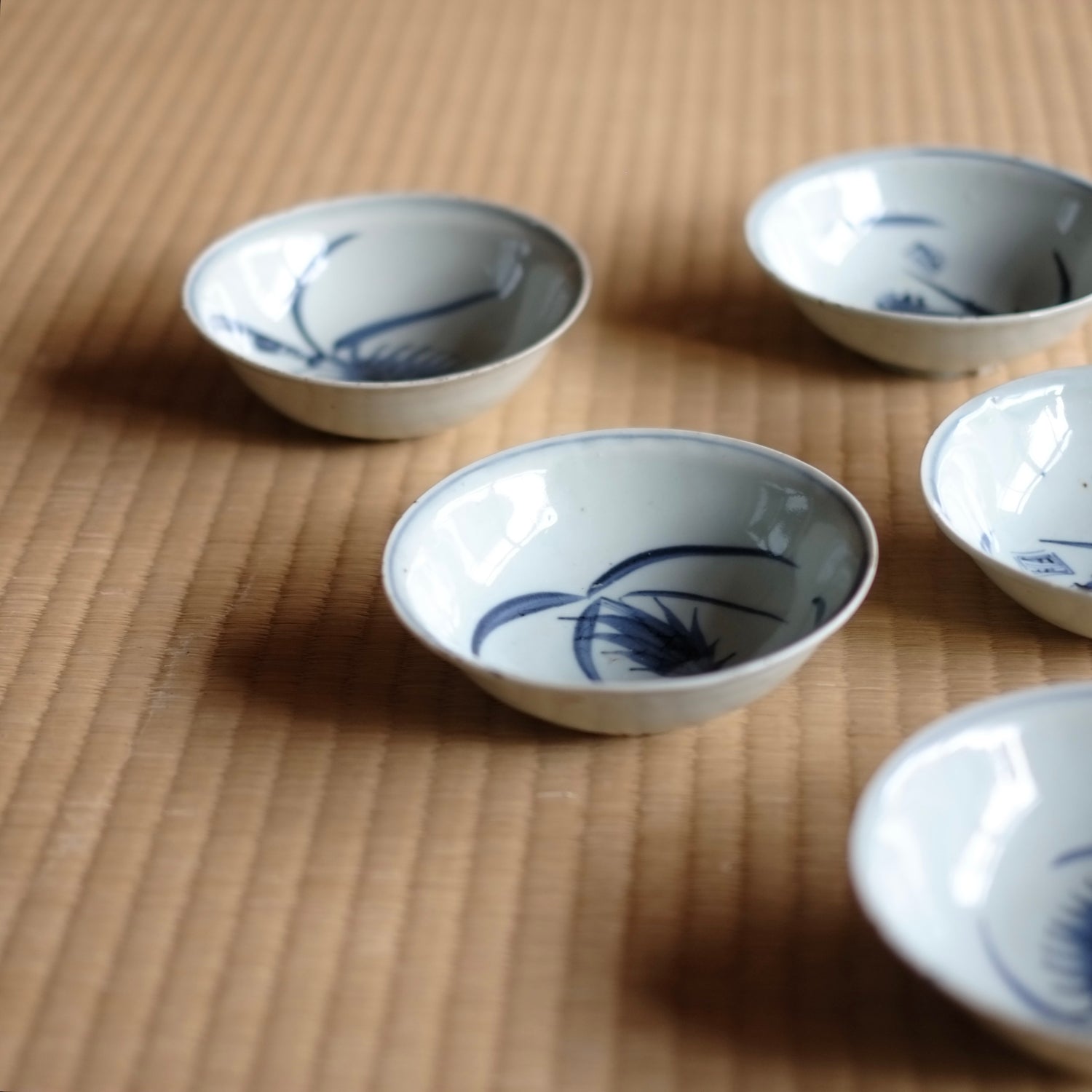 中国明時代晩期染付お皿 中国明時代晩期染付お皿 中国明時代晩期染付お皿